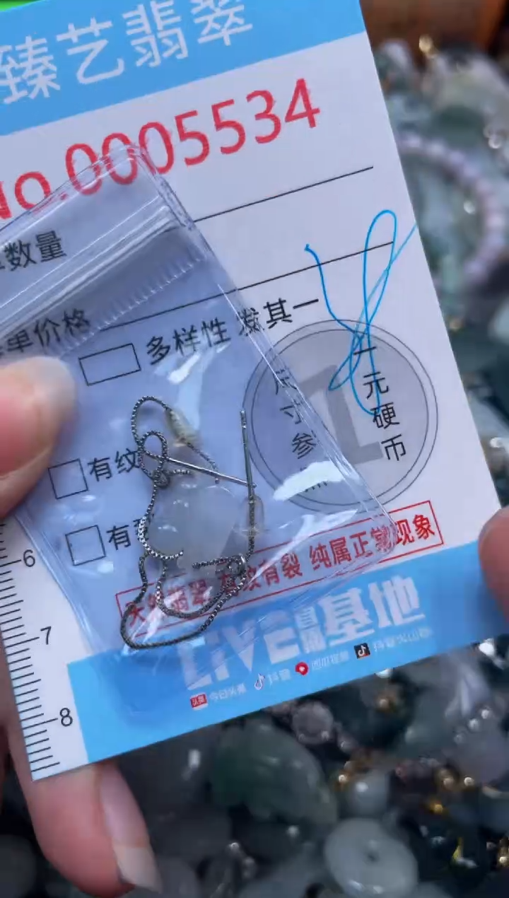 颈饰未镶嵌翡翠5533