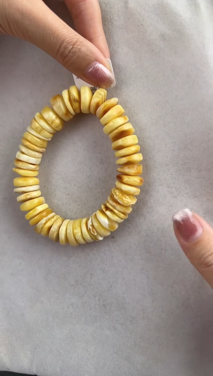 【闪购商品】琥珀裸石未镶嵌10128120-手串