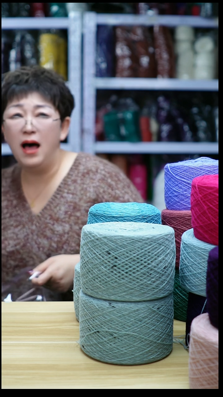 羊绒欢姐编织E251