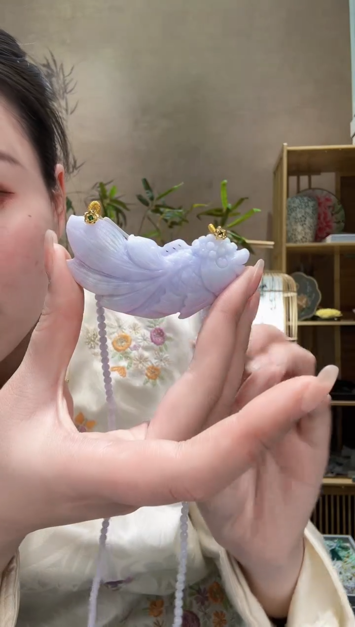 【闪购商品】翡翠耳饰未镶嵌吊坠