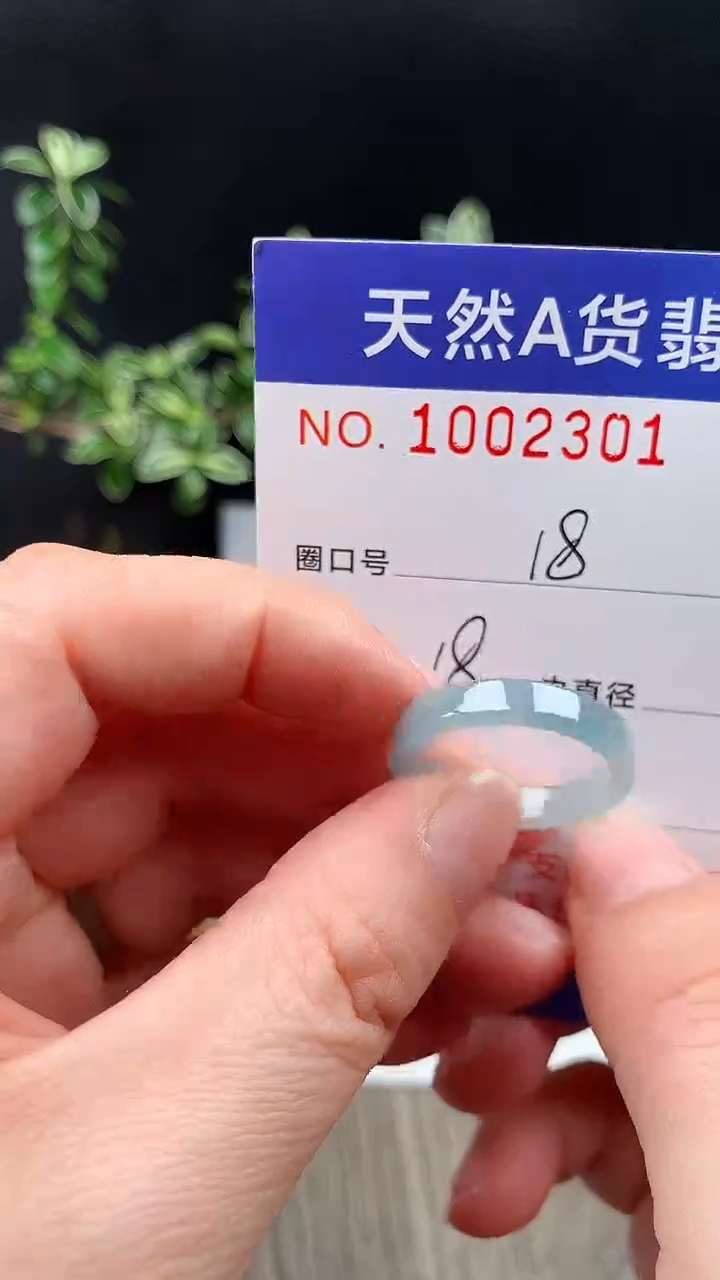 未镶嵌戒指翡翠18#