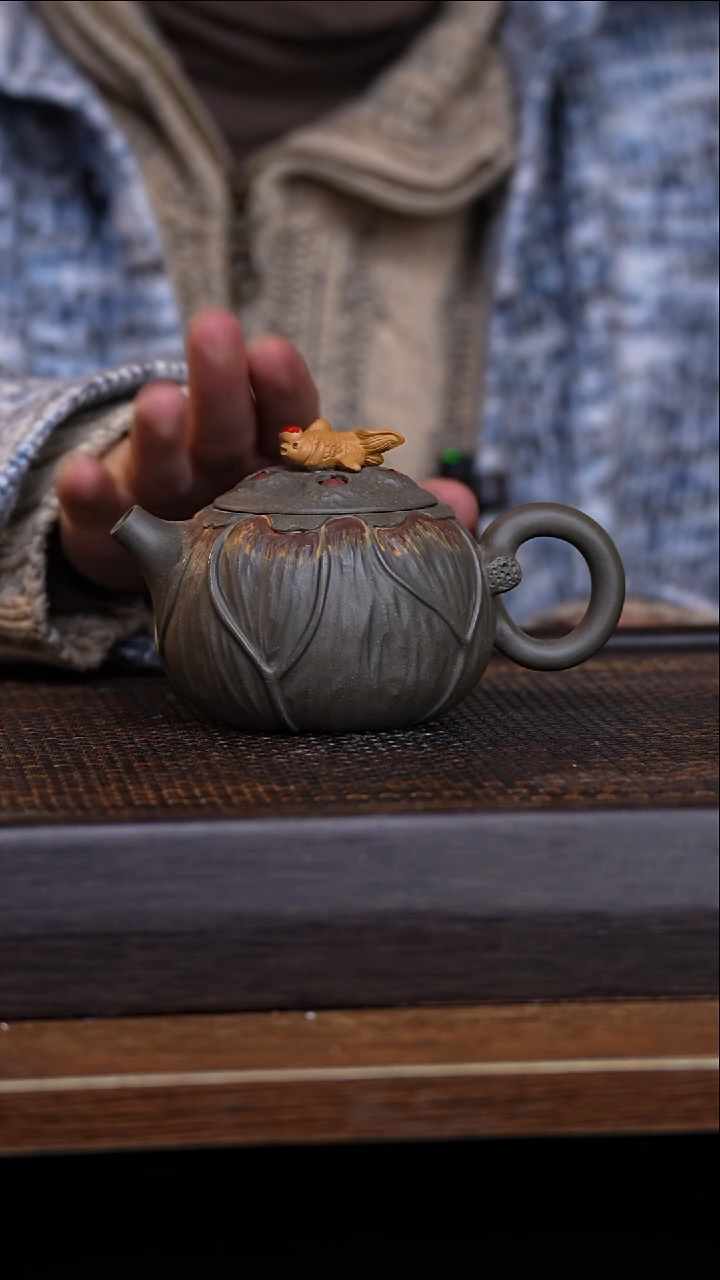 茶壶紫砂宜兴手工原矿紫砂壶001