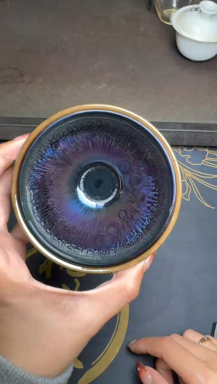 【闪购商品】茶盏徐长和曜变盏49