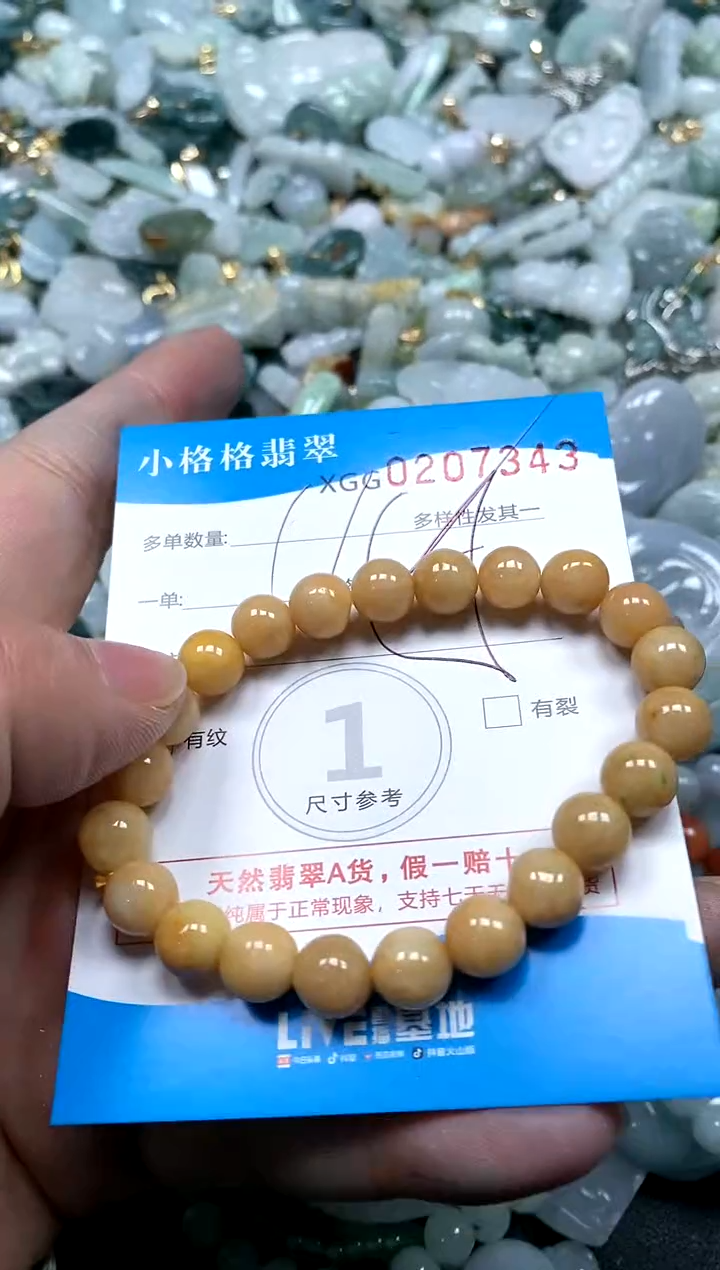 【闪购商品】翡翠颈饰未镶嵌闪购商品0207343