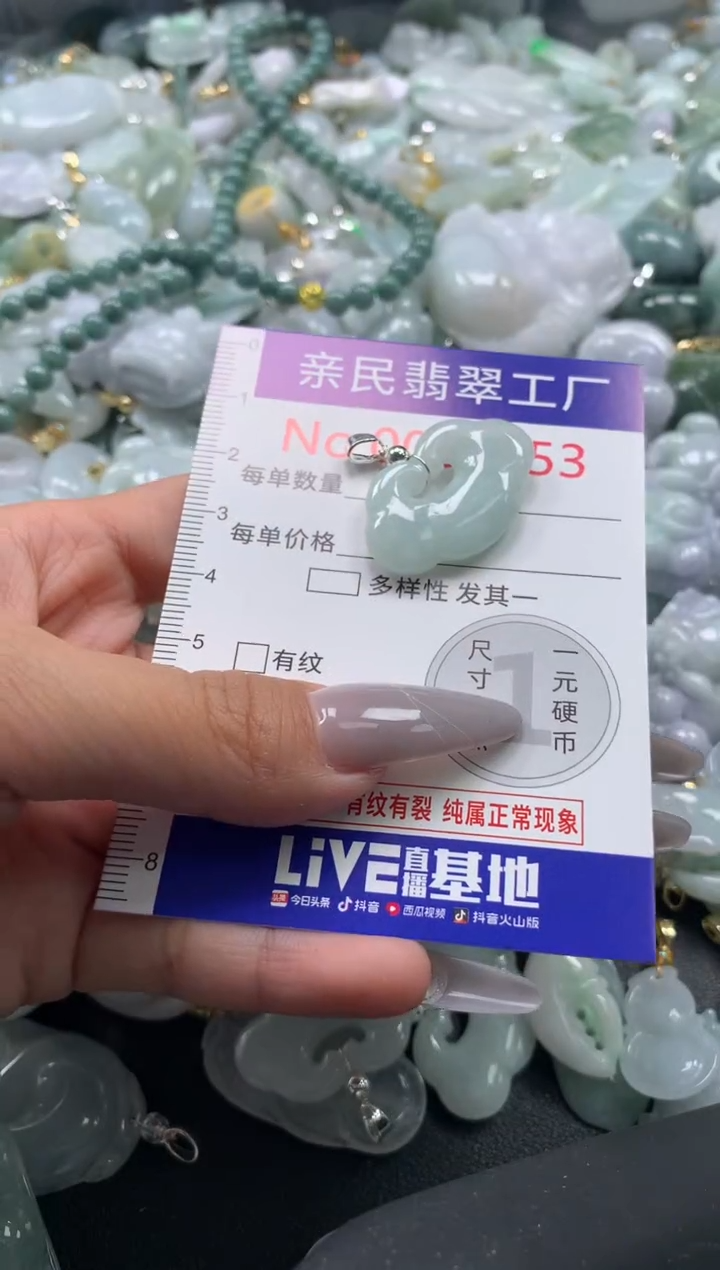 颈饰未镶嵌翡翠5053