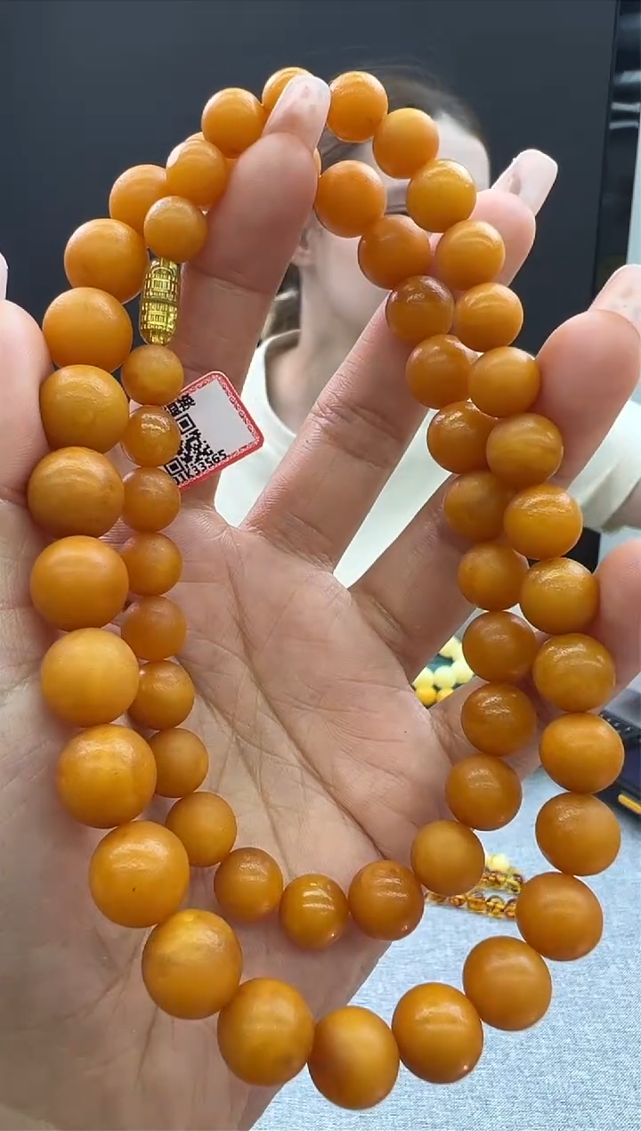 【闪购商品】琥珀颈饰未镶嵌819秒拍号