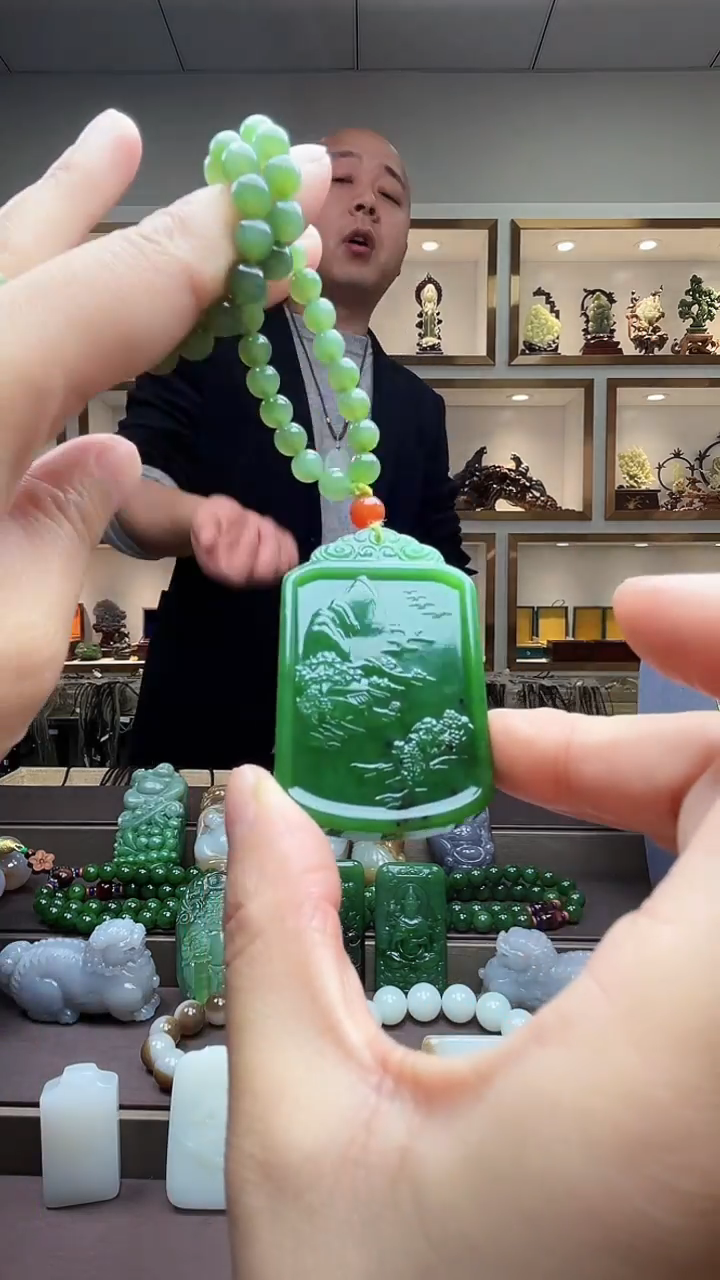 【闪购商品】和田玉颈饰未镶嵌苏