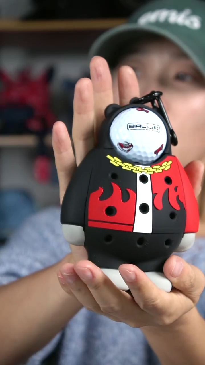 高尔夫周边配件 小熊球T挂件