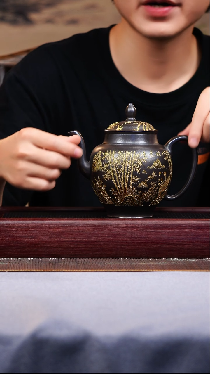 茶壶紫砂宜兴原矿紫砂作品