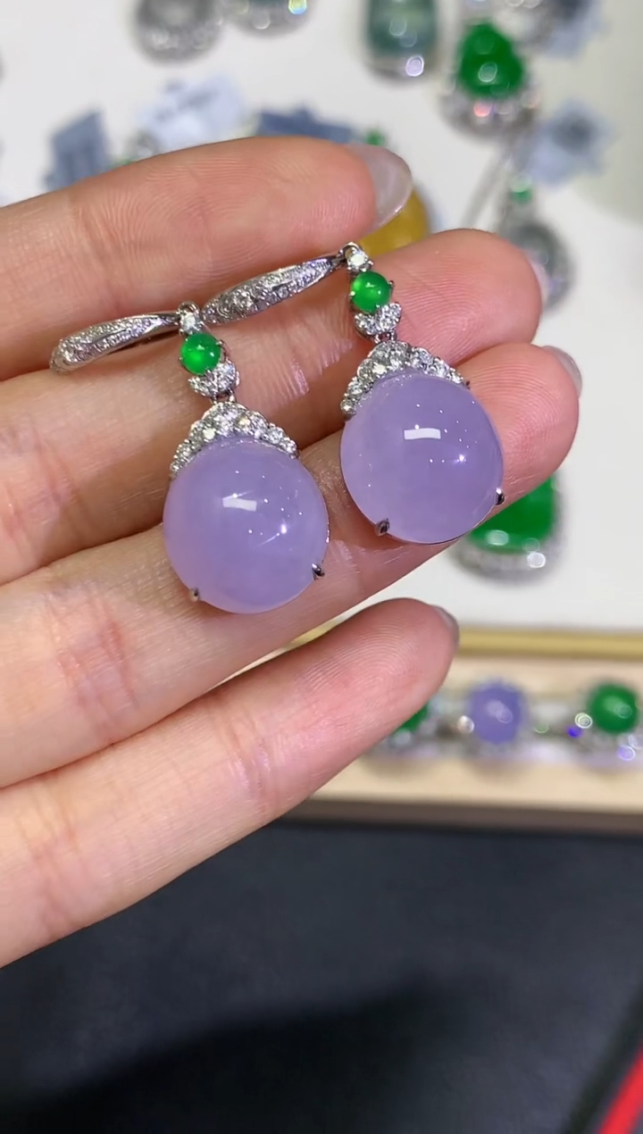 【闪购商品】翡翠颈饰18K金镶嵌团购20