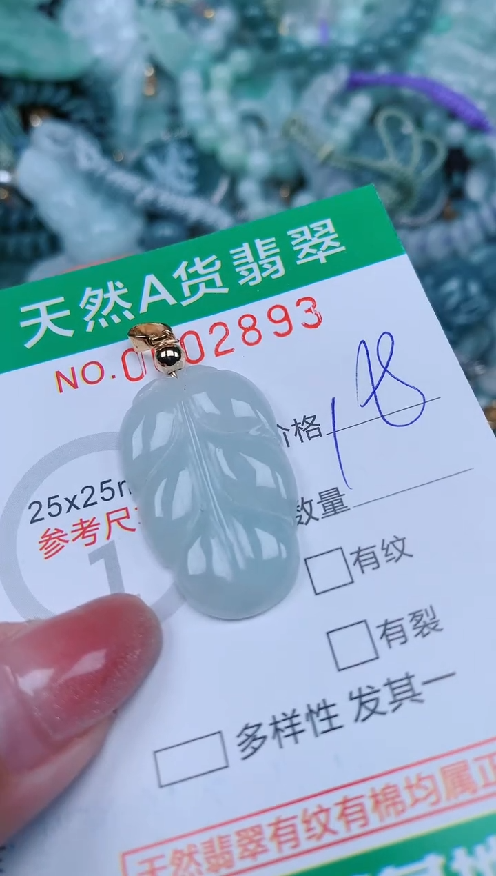 【闪购商品】翡翠颈饰未镶嵌.0002893