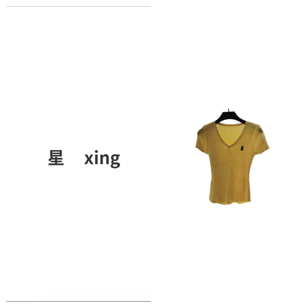 无披肩夏装新款V领针织短袖显瘦显瘦薄款百搭上衣55053