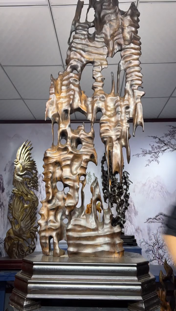 金丝楠木雕款用****7金丝楠木工艺品摆件