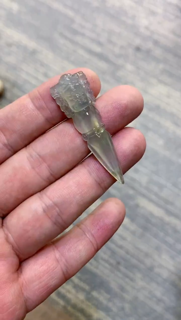 颈饰未镶嵌翡翠天然A货翡翠