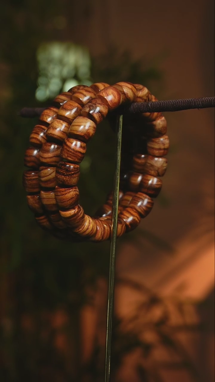 【闪购商品】黄花梨/降香黄檀手串/手链海南黄花梨1.1cm