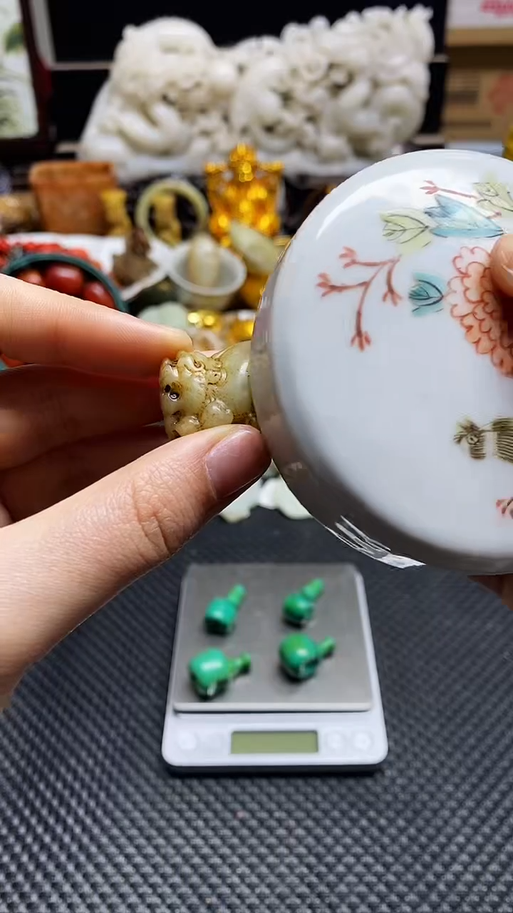 【闪购商品】瓷片瓷片瓷器 摆件1个