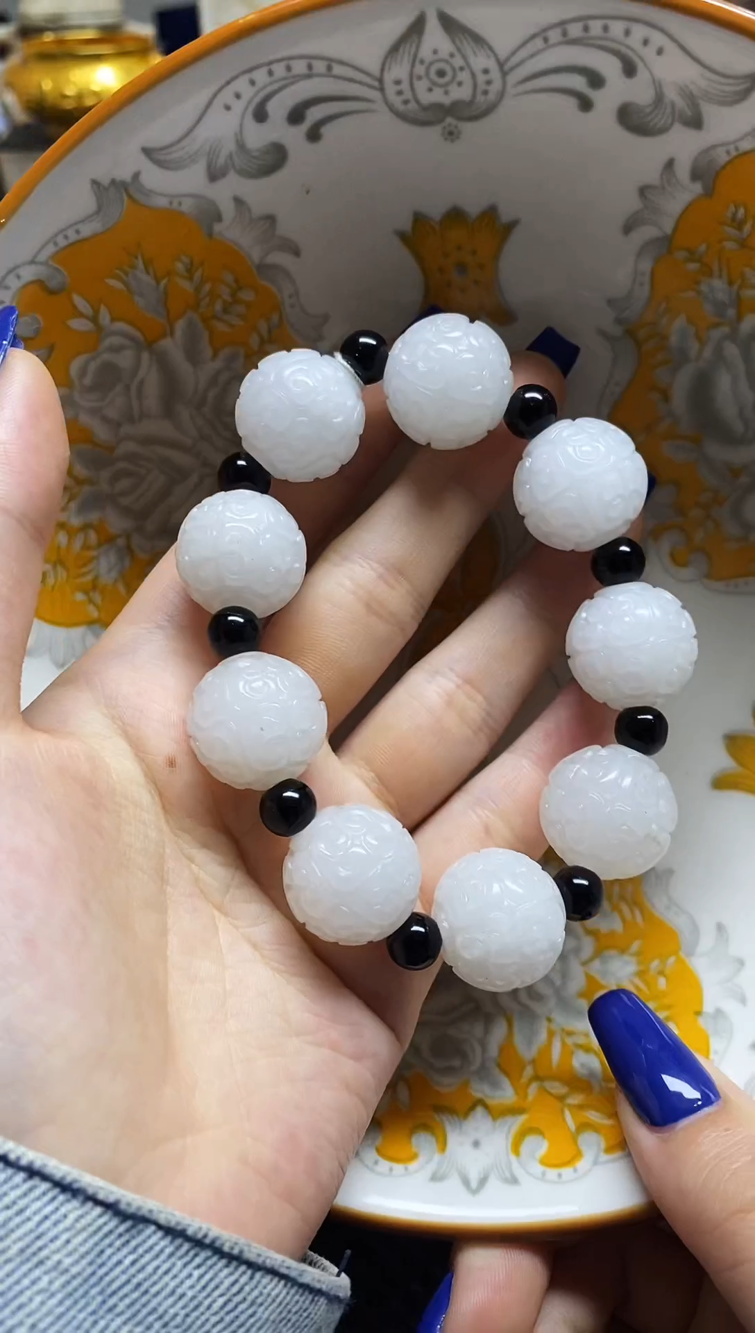 瓷片瓷片 瓷器 摆件 1个