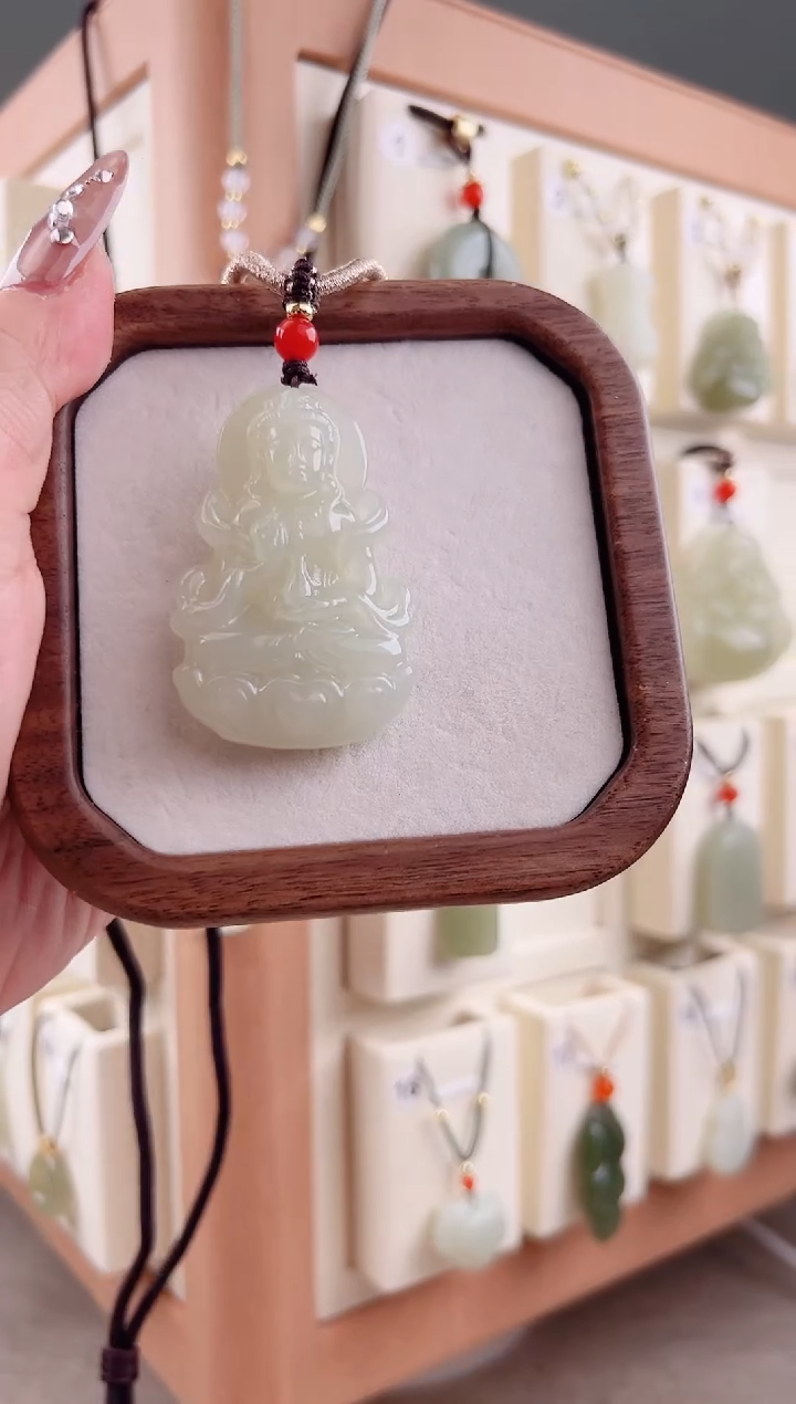 【闪购商品】和田玉吊坠(不含链)未镶嵌3