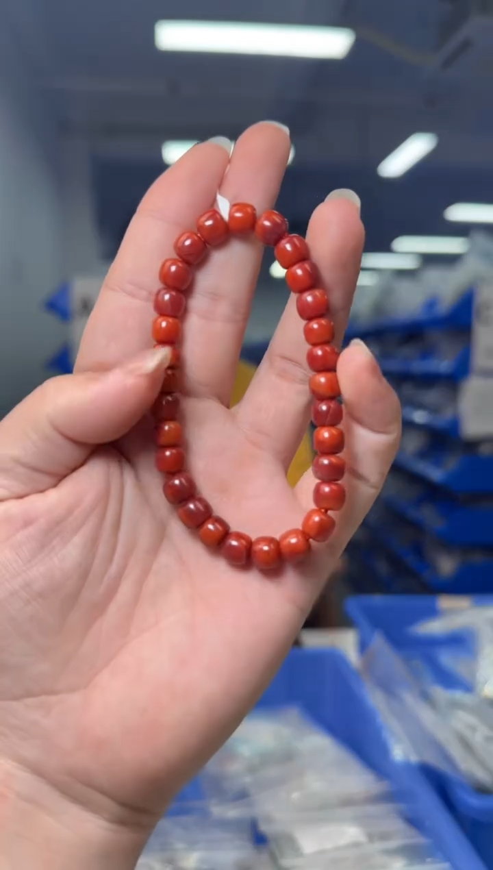 【闪购商品】南红玛瑙手链未镶嵌南红手串