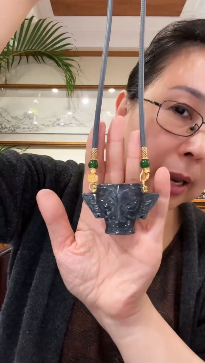 【闪购商品】翡翠颈饰未镶嵌国风