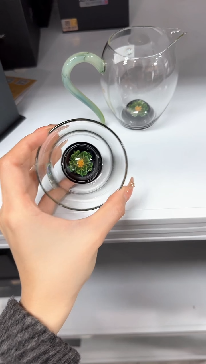 【闪购商品】@@禾器花语菡韵清杯翠