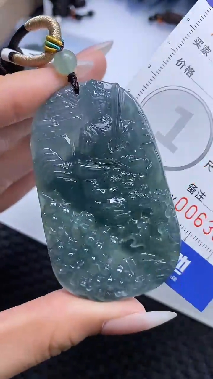 【闪购商品】翡翠颈饰未镶嵌A货翡翠3818