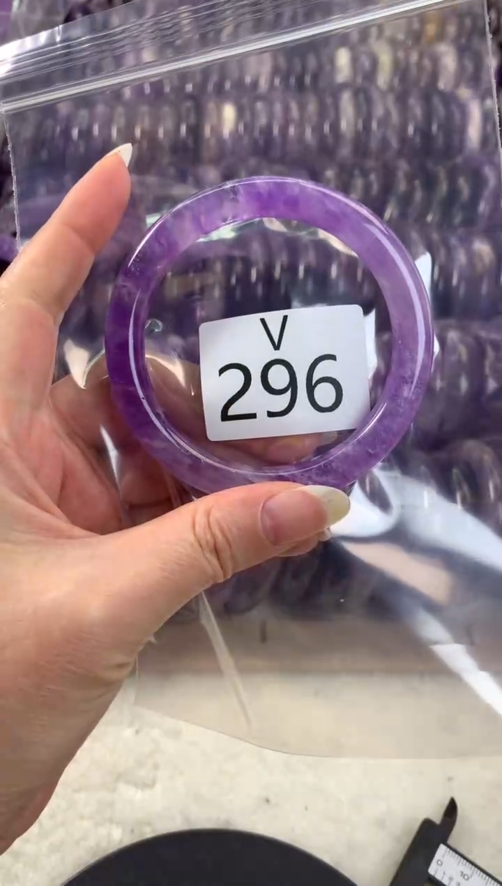 【闪购商品】水晶水晶手镯V未镶嵌296-58