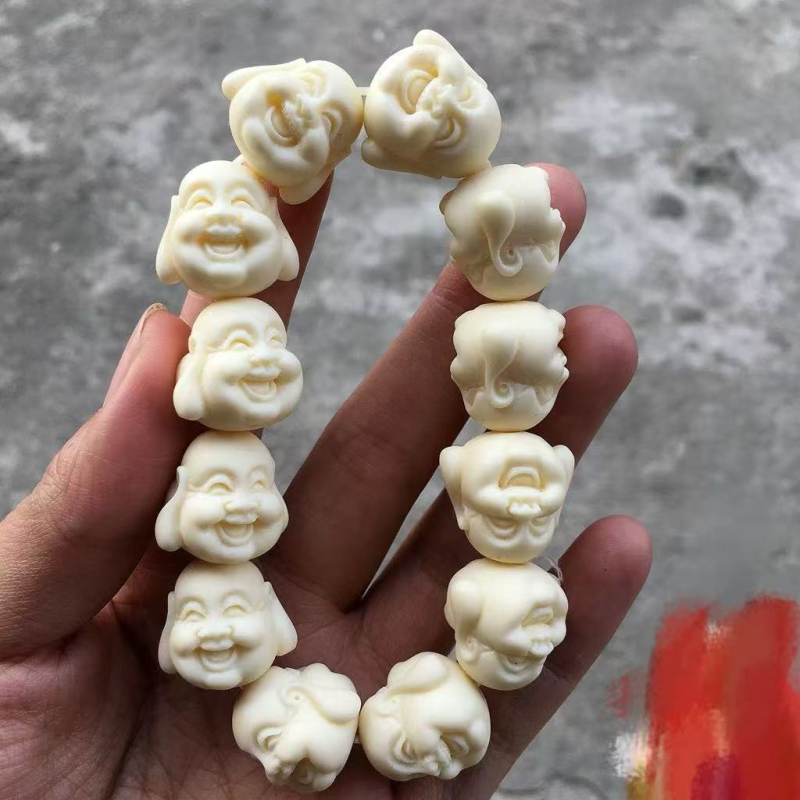 象牙果手串（弥勒佛）  LQ224