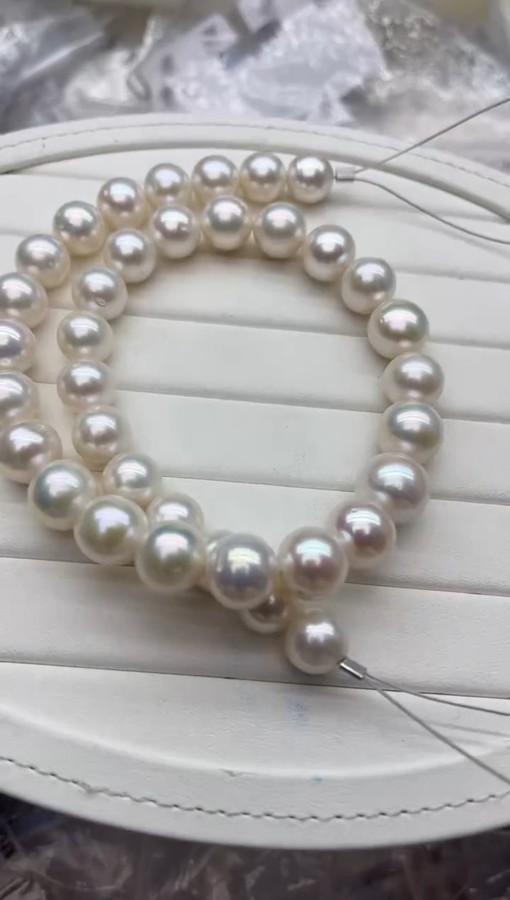 未镶嵌裸珠无扣头淡水珍珠小*，非无暇