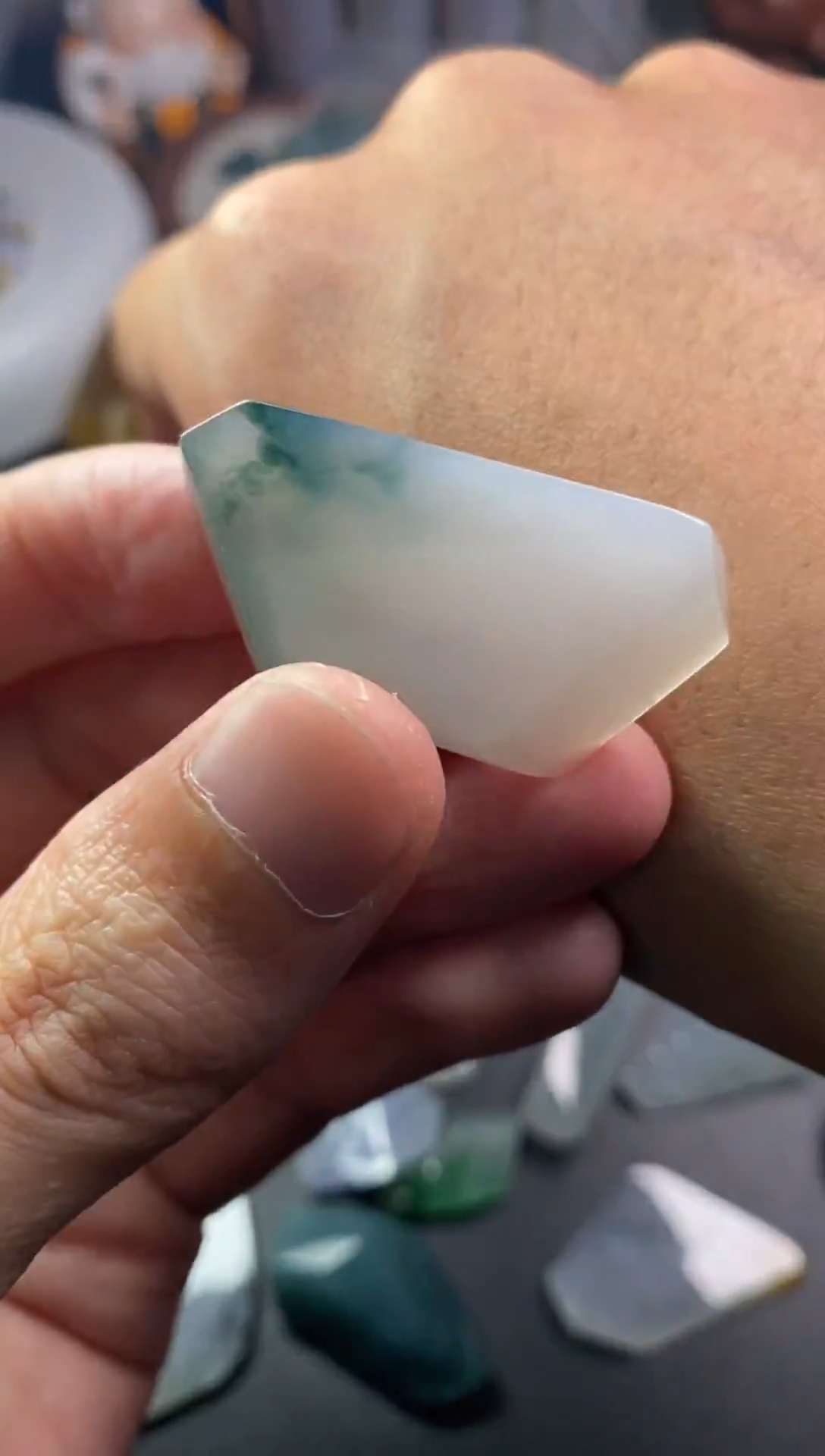 未镶嵌定制翡翠翡翠片料定制未镶嵌12.5-48