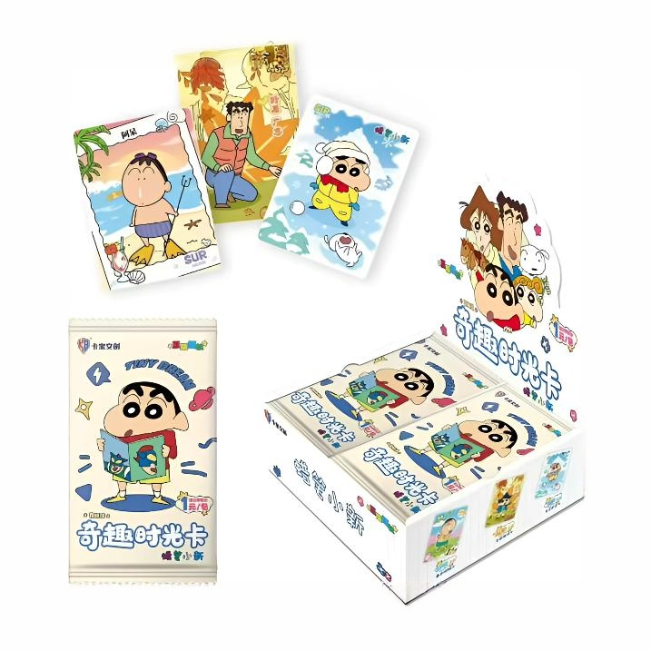 【玩法合集】卡宝文创 蜡笔小新奇趣时光卡第2弹 1元包卡牌（代拆）