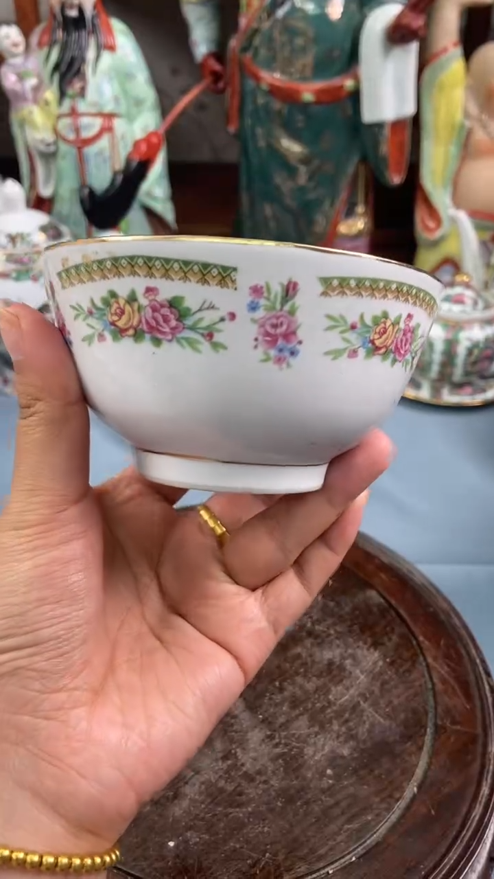 瓷片微瑕慎拍景德镇窑老厂瓷器单件