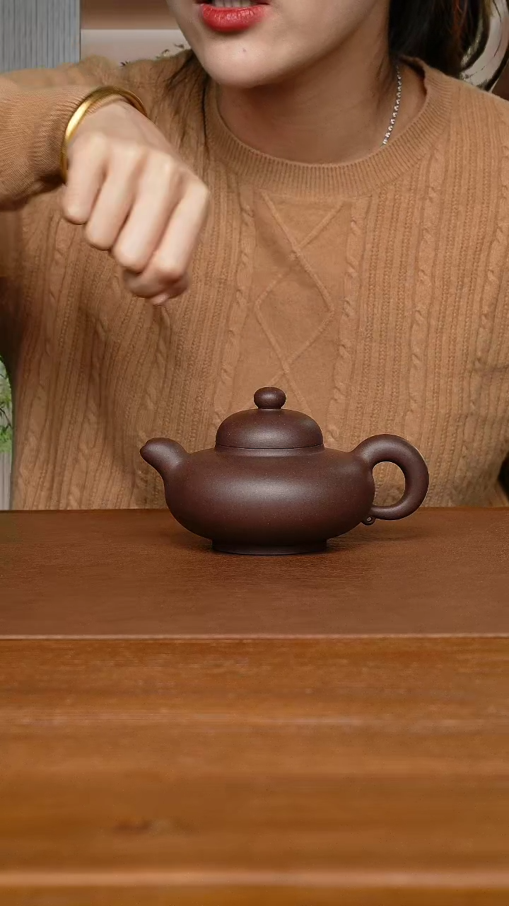 【闪购商品】紫砂茶杯刘建平老师 道洪大蕴  紫泥