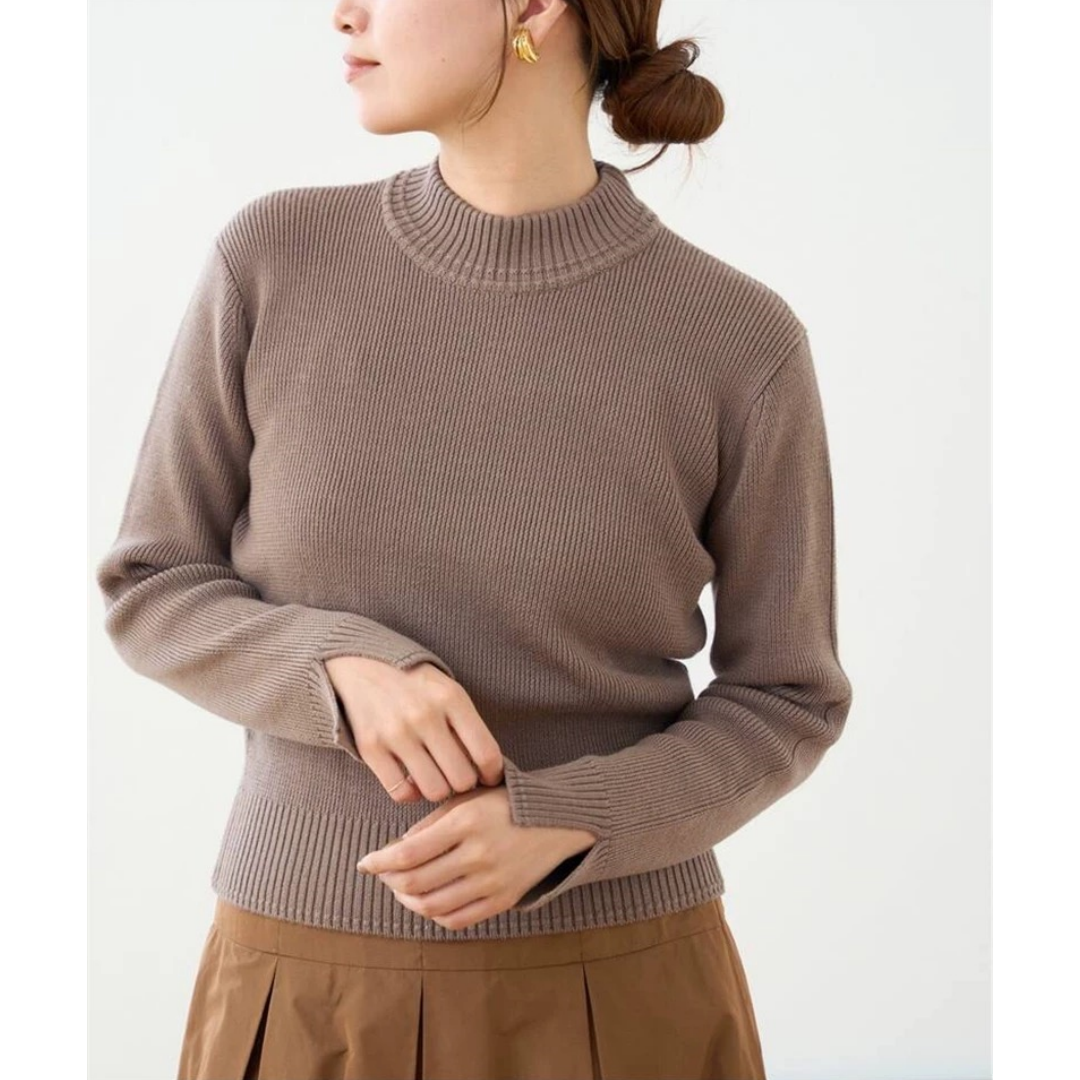 【Montendre】 秋季重磅款 I 意大利客供面料百搭罗纹针织衫