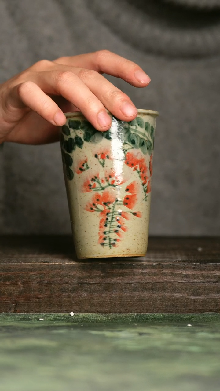 【闪购商品】青诗集手工手绘瓷器