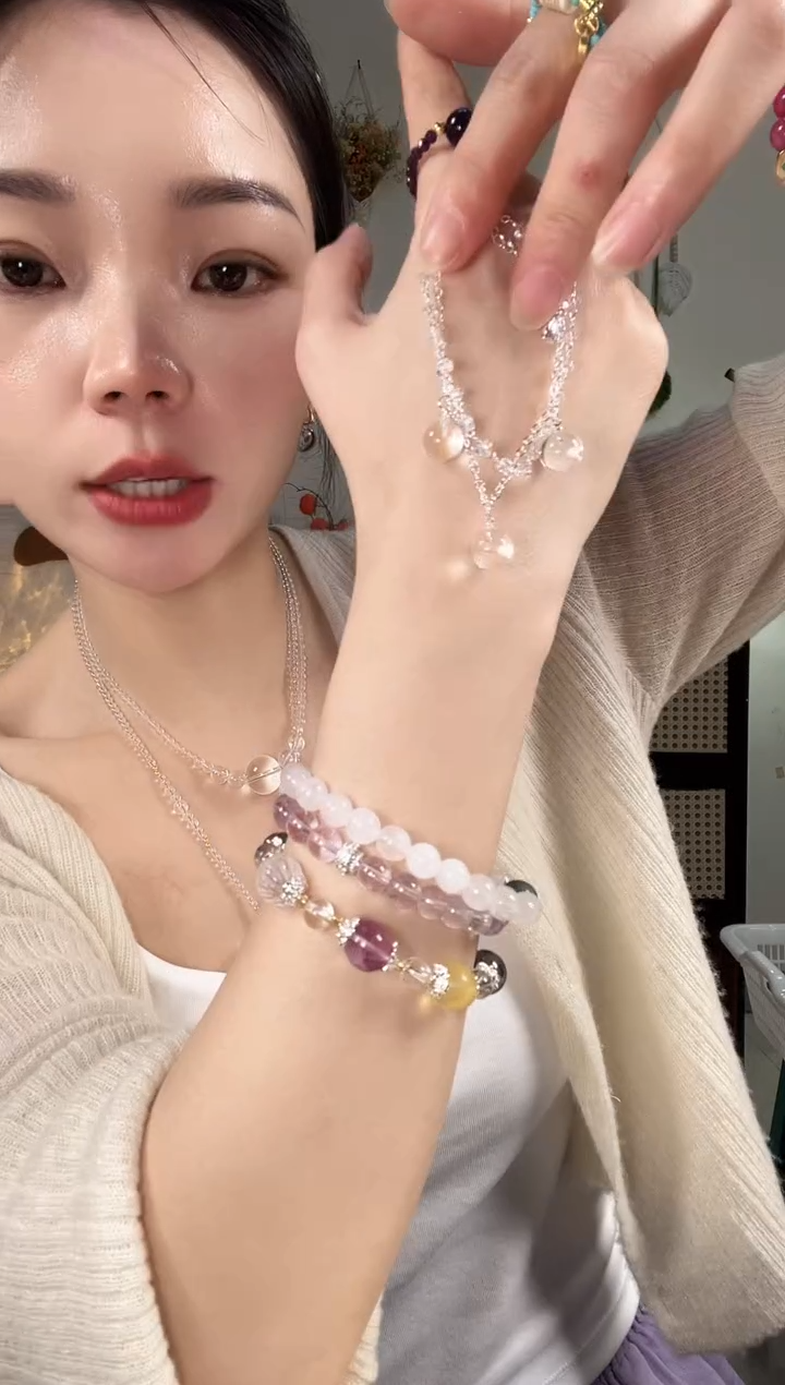 未镶嵌颈饰紫晶S355SSSS