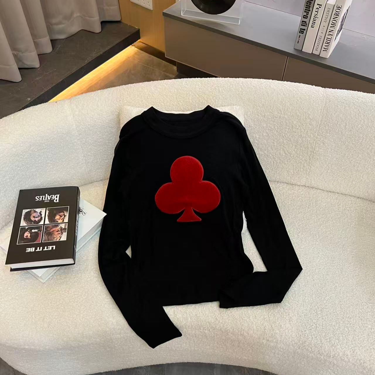 秋冬套头衫厚款毛衣保暖针织衫LG-856