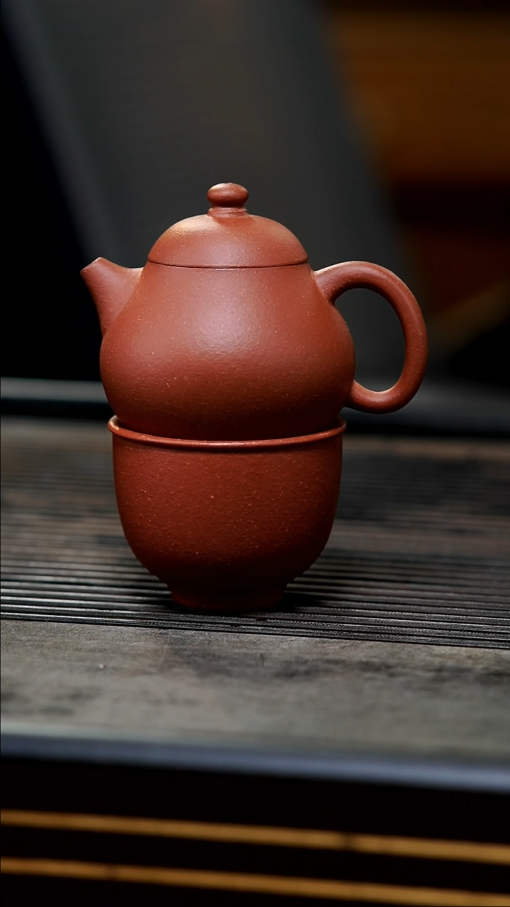 【闪购商品】紫砂茶壶降坡泥铃铛杯➕龙蛋壶