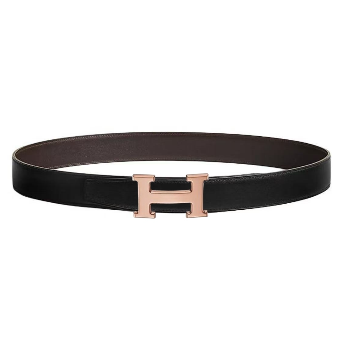 未使用 Hermes/爱马仕 【念念】H扣 腰带 32mm 黑色 乌木色