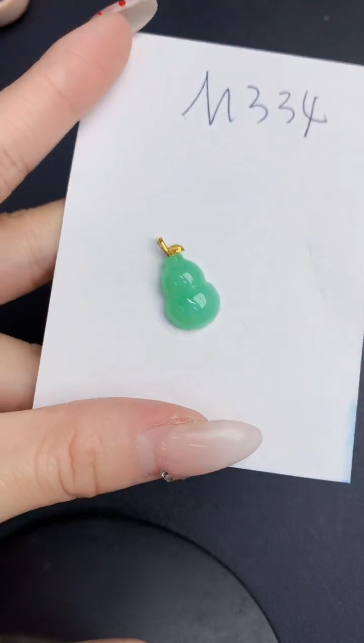 【闪购商品】翡翠颈饰18K金镶嵌00000000000
