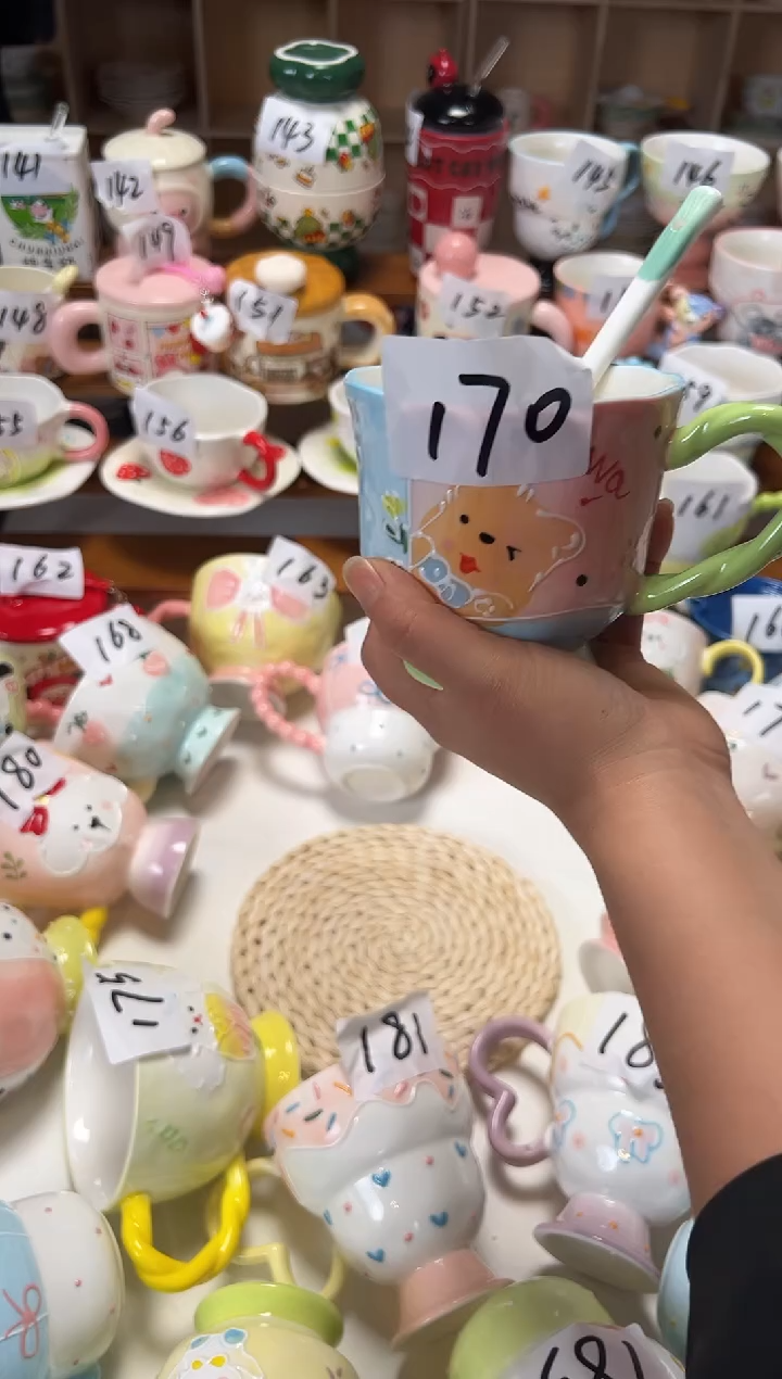 陶瓷无盖款170景德镇楠来北往工厂店