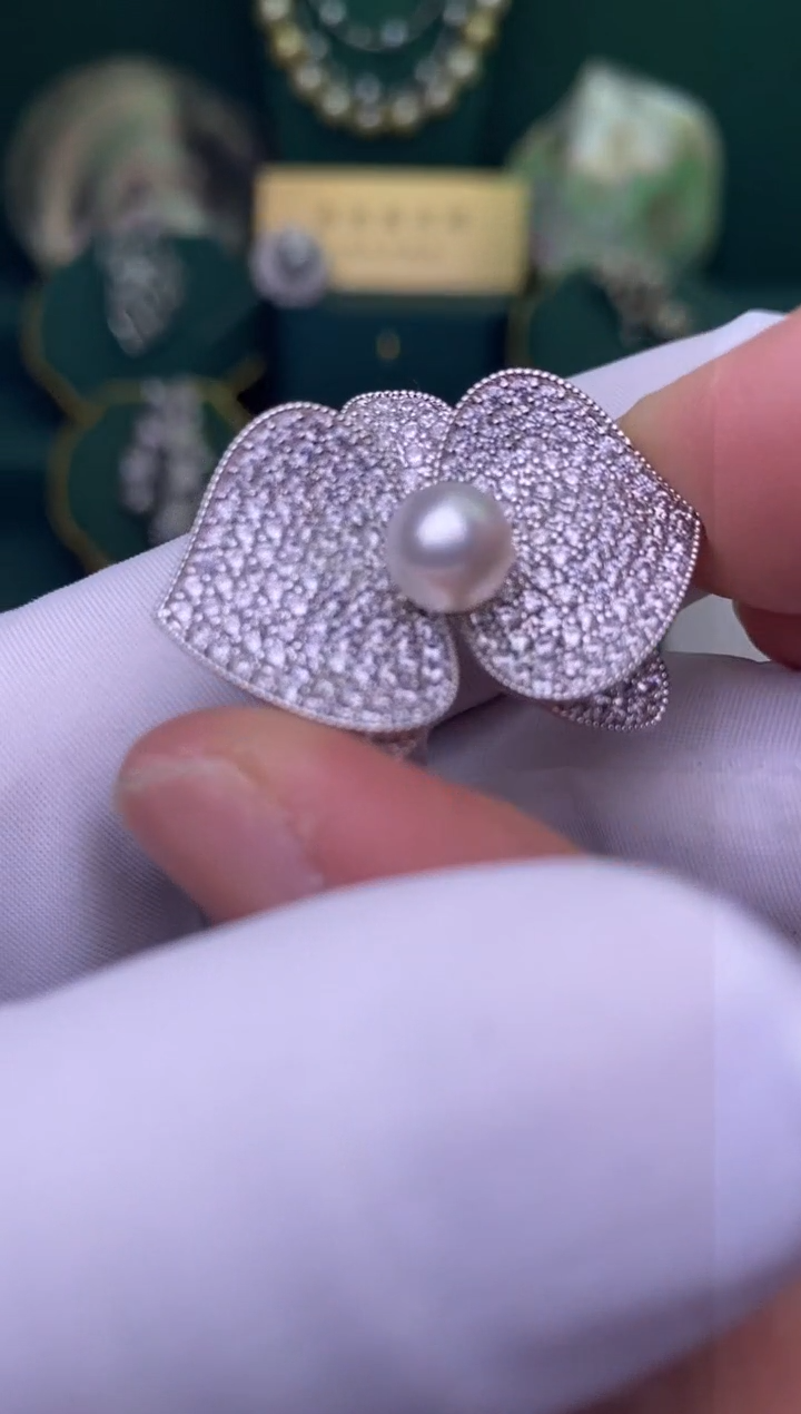 【闪购商品】海水珍珠胸饰未镶嵌7-87