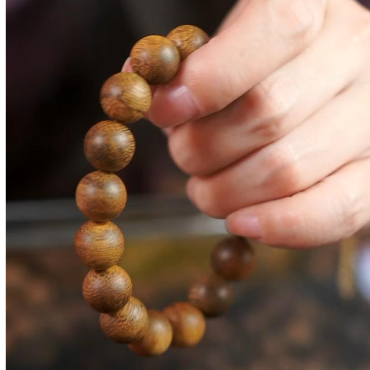 沉香蚁王 黄金奇楠沉香手串1.2