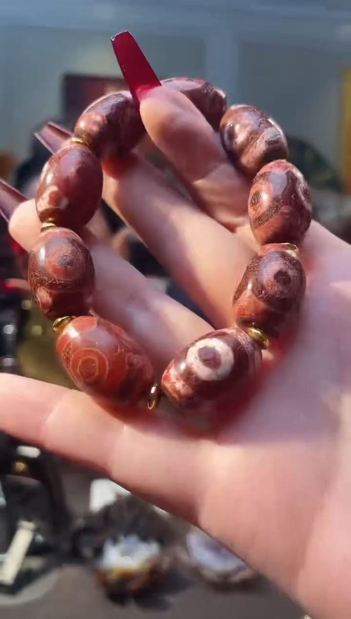 非金属无三眼手串