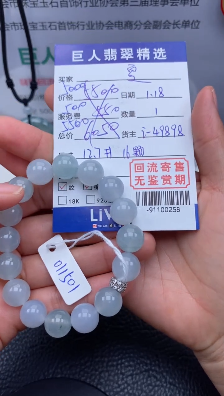 【闪购商品】翡翠颈饰未镶嵌多人-91100258