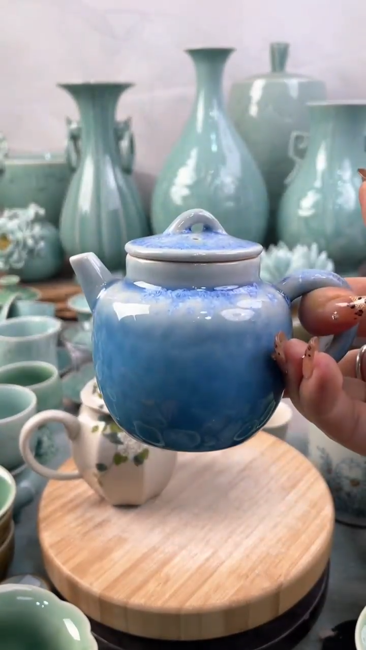 【闪购商品】特价福利 微瑕 慧仙青瓷