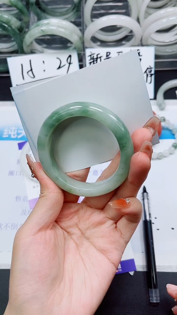 【闪购商品】石英质玉手镯未镶嵌S171-53/54