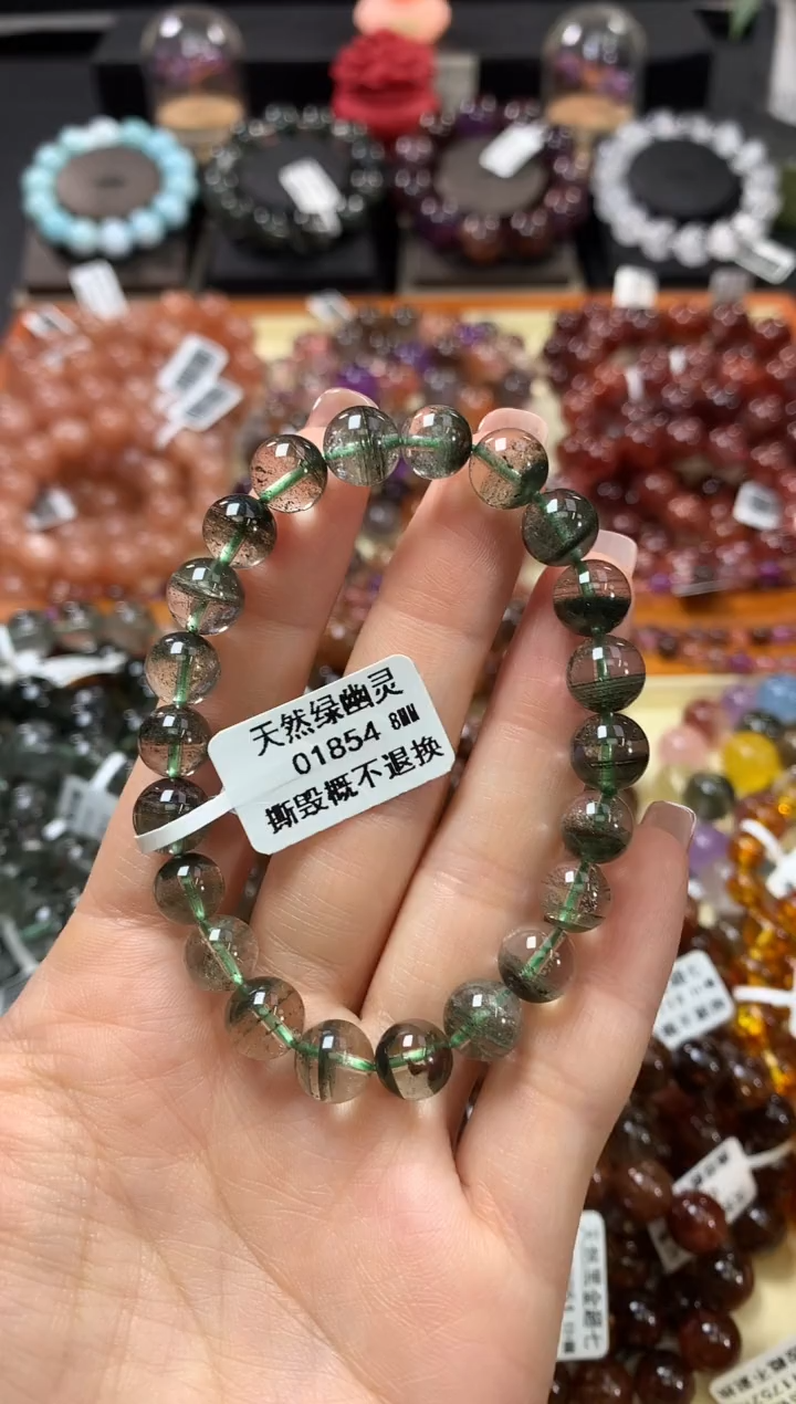 未镶嵌手串水晶8*