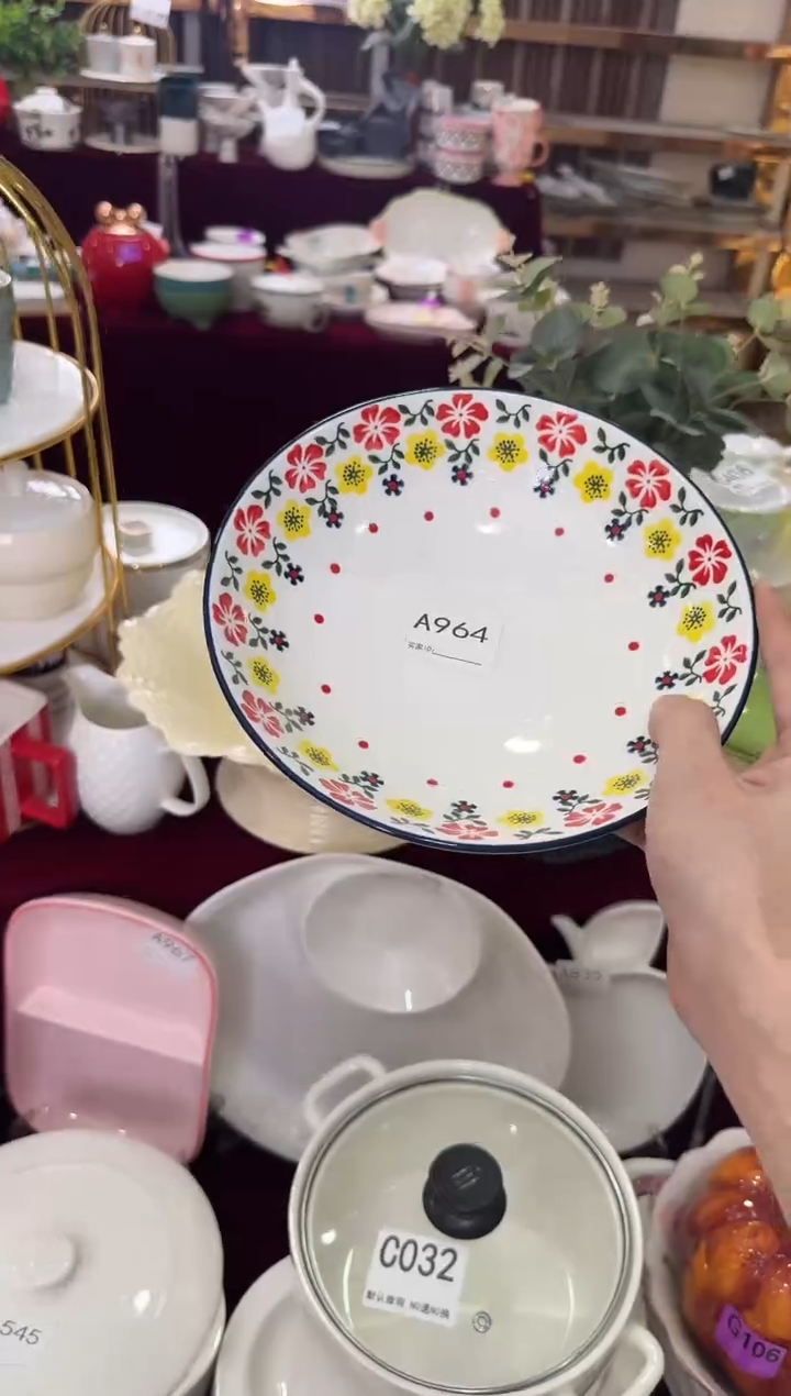 摆件陶A964   陶瓷餐具库存微瑕