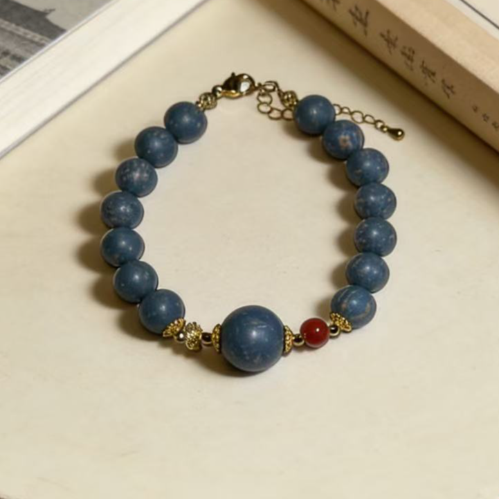 【金浆玉液香方】合香珠10MM搭配款单圈 古法非遗泥塑 （避水避汗）